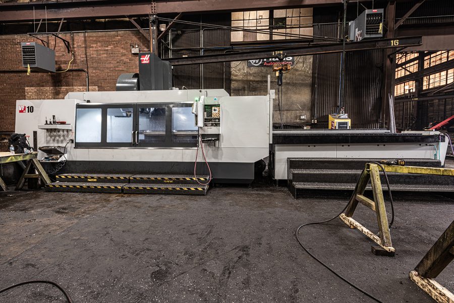Haas Haas Vf 1050 Taper Wmidaco Pallet Changer